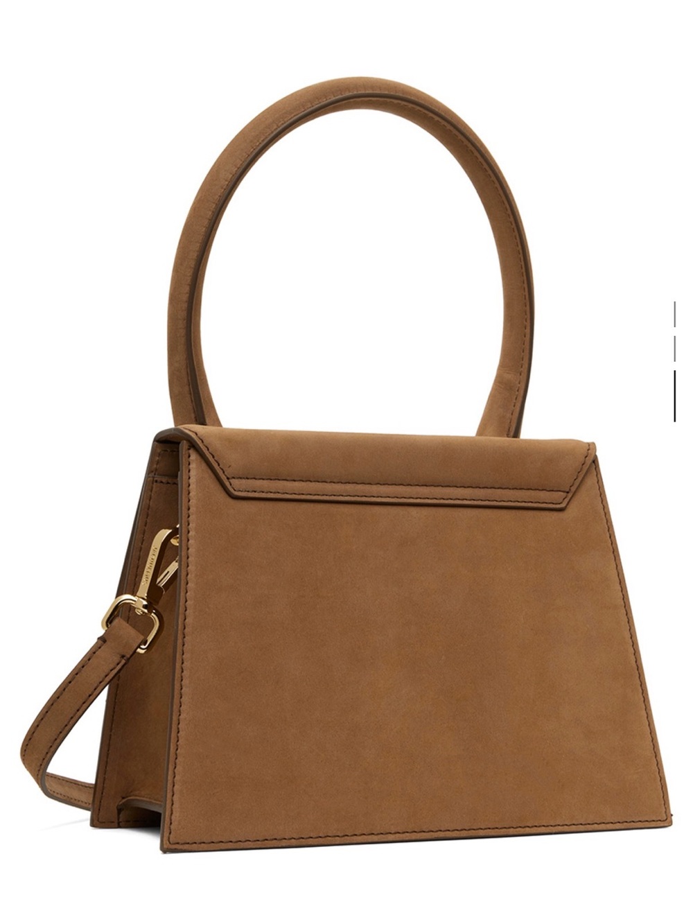 Jacquemus | Brown Le Papier “Le Grand Chiquito” Bag - Picture 3 of 10